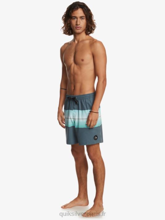 Hommes Quiksilver teinte de résine pcs 17 volées D6PT1269 insigne bleu
