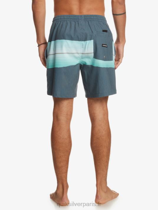 Hommes Quiksilver teinte de résine pcs 17 volées D6PT1269 insigne bleu