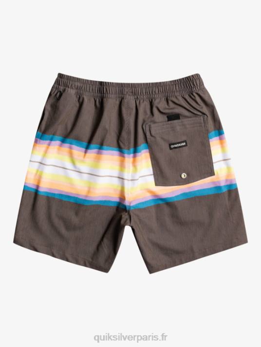 Hommes Quiksilver teinte de résine pcs 17 volées D6PT1271 macadam