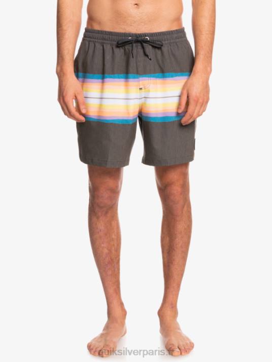 Hommes Quiksilver teinte de résine pcs 17 volées D6PT1271 macadam
