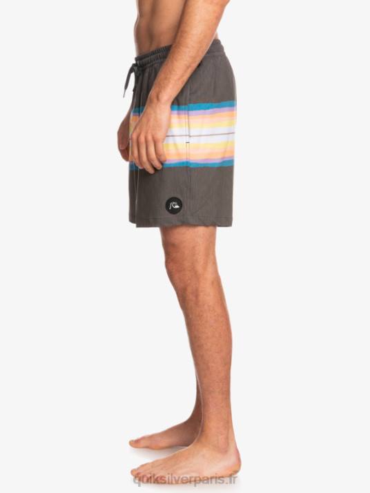 Hommes Quiksilver teinte de résine pcs 17 volées D6PT1271 macadam