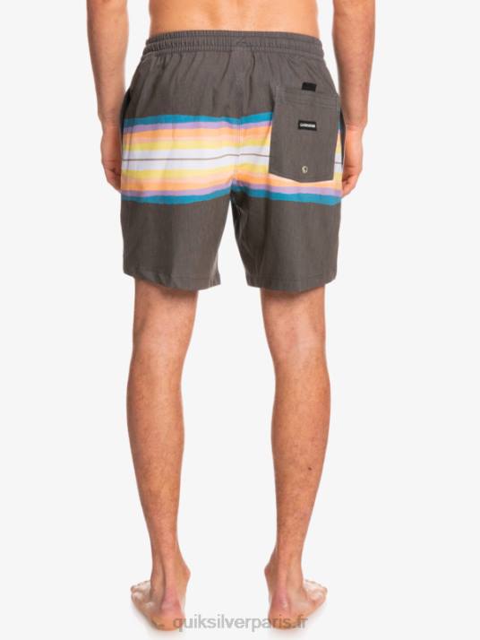 Hommes Quiksilver teinte de résine pcs 17 volées D6PT1271 macadam