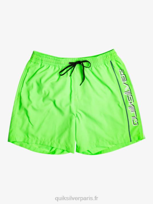 Hommes Quiksilver tous les jours vert 16 volées D6PT696 gecko vert