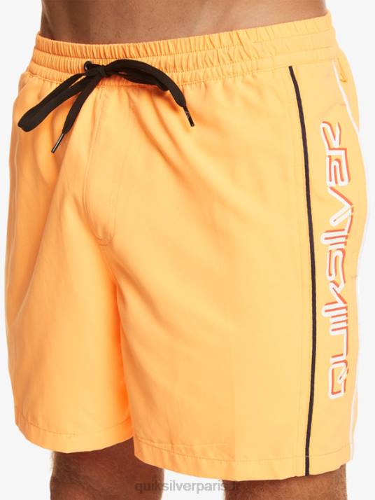 Hommes Quiksilver tous les jours vert 16 volées D6PT697 pop orange