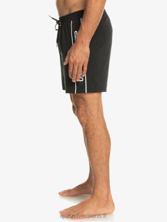 Hommes Quiksilver tous les jours vert 16 volées D6PT698 noir