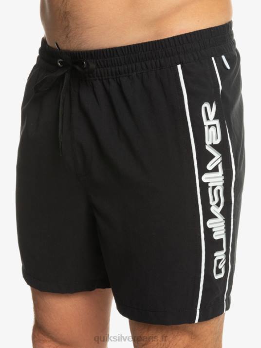 Hommes Quiksilver tous les jours vert 16 volées D6PT698 noir