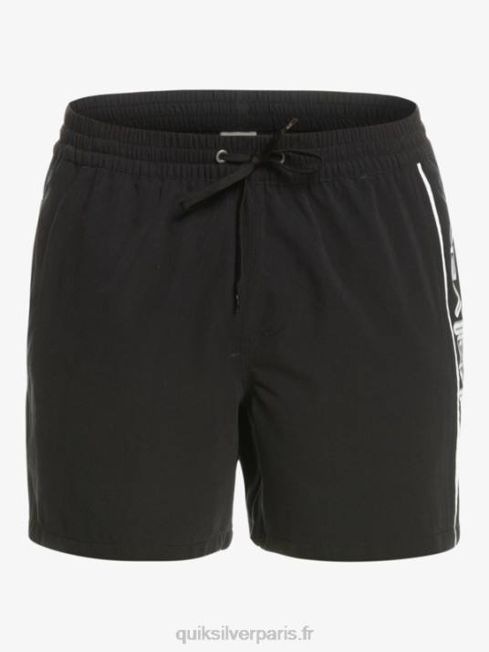 Hommes Quiksilver tous les jours vert 16 volées D6PT698 noir