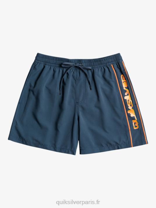 Hommes Quiksilver tous les jours vert 16 volées D6PT699 La marine de minuit