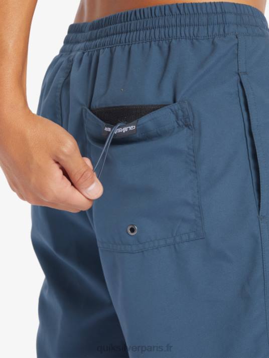 Hommes Quiksilver tous les jours vert 16 volées D6PT699 La marine de minuit