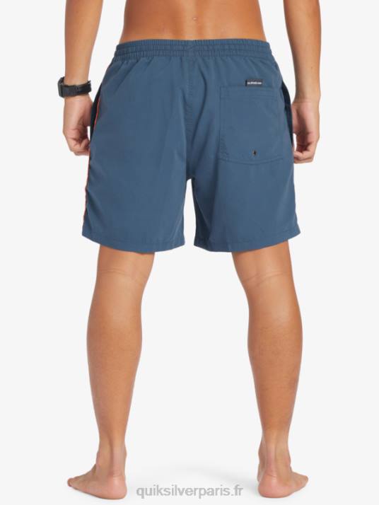 Hommes Quiksilver tous les jours vert 16 volées D6PT699 La marine de minuit