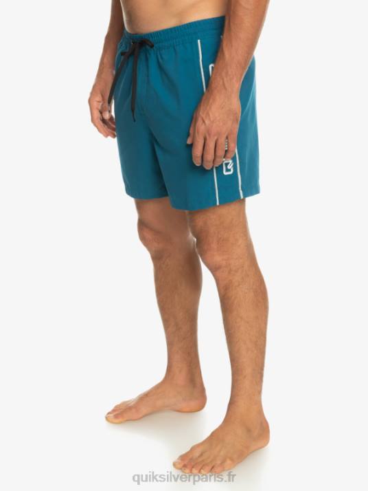 Hommes Quiksilver tous les jours vert 16 volées D6PT701 bleu marocain