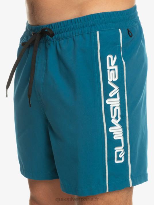 Hommes Quiksilver tous les jours vert 16 volées D6PT701 bleu marocain
