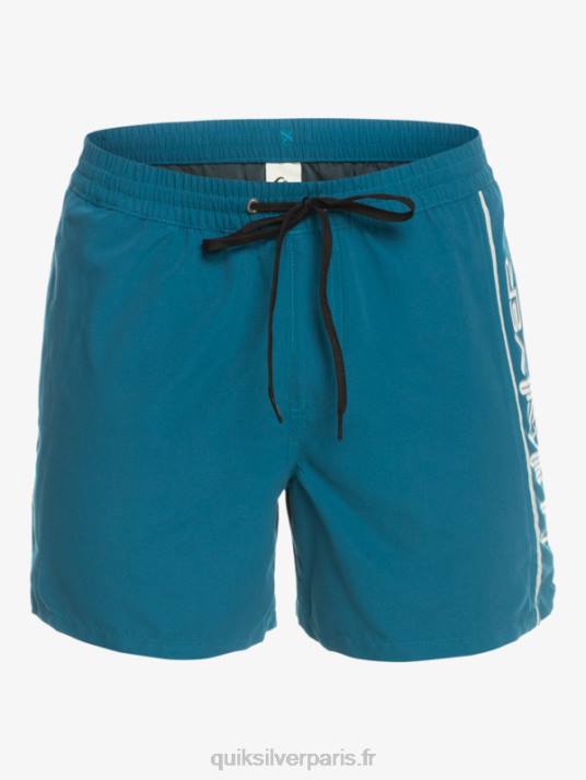 Hommes Quiksilver tous les jours vert 16 volées D6PT701 bleu marocain