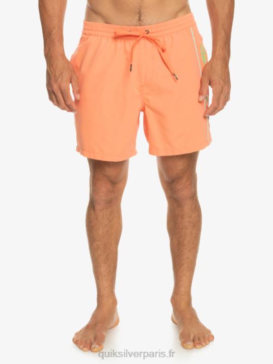 Hommes Quiksilver tous les jours vert 16 volées D6PT703 saumon frais