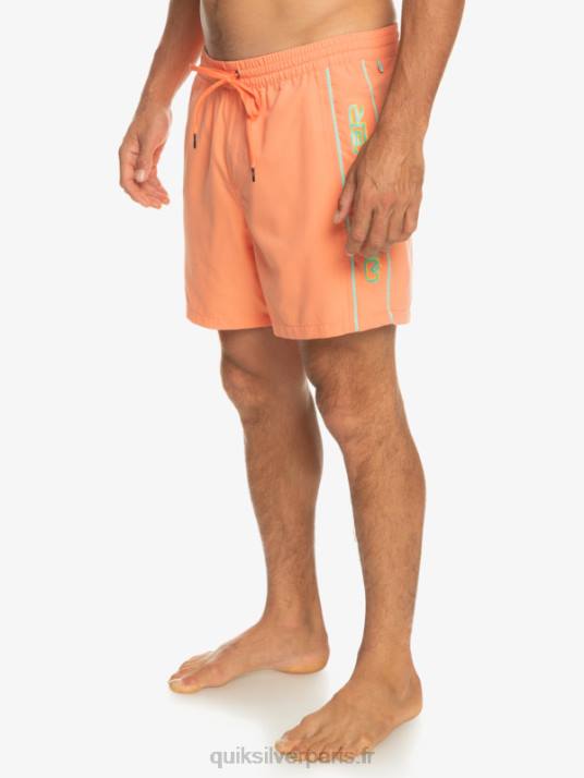 Hommes Quiksilver tous les jours vert 16 volées D6PT703 saumon frais