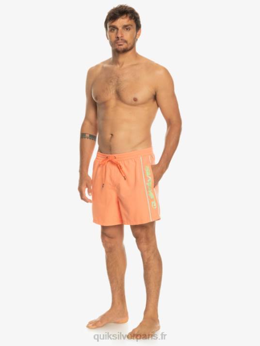 Hommes Quiksilver tous les jours vert 16 volées D6PT703 saumon frais