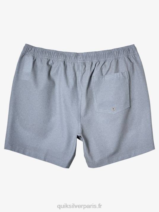 Hommes Quiksilver waterman after surf stretch 20 boardshort amphibie D6PT955 gris clair chiné