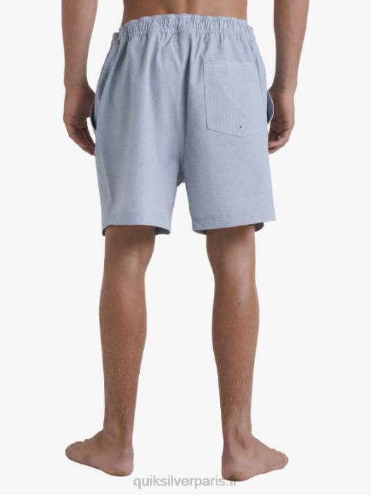 Hommes Quiksilver waterman after surf stretch 20 boardshort amphibie D6PT955 gris clair chiné