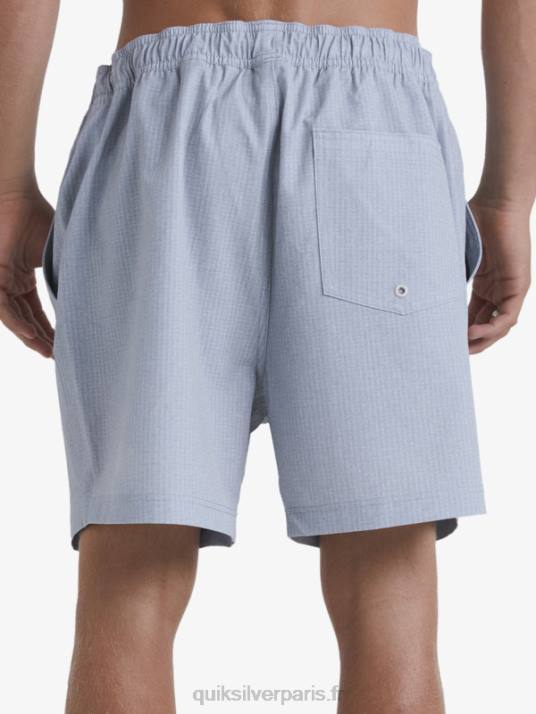 Hommes Quiksilver waterman after surf stretch 20 boardshort amphibie D6PT955 gris clair chiné