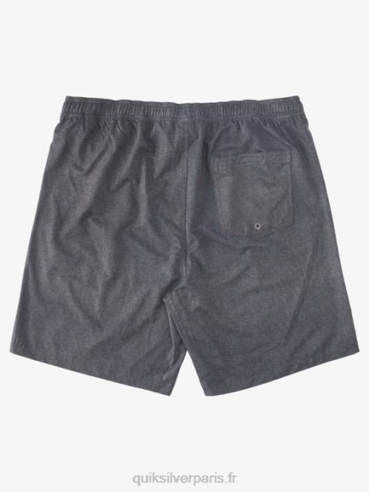 Hommes Quiksilver waterman after surf stretch 20 boardshort amphibie D6PT956 bruyère noire
