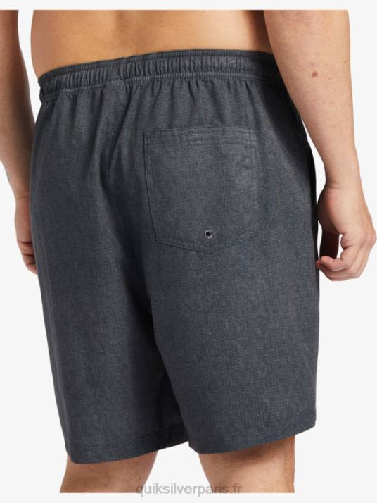 Hommes Quiksilver waterman after surf stretch 20 boardshort amphibie D6PT956 bruyère noire