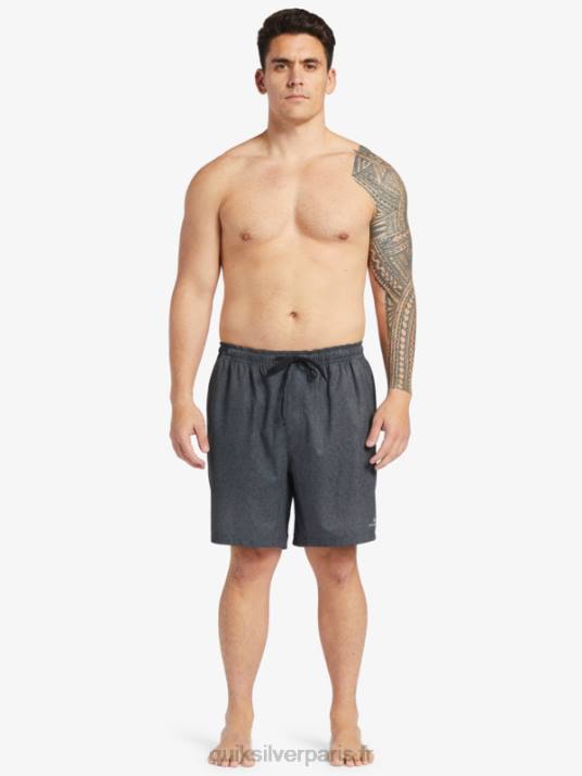 Hommes Quiksilver waterman after surf stretch 20 boardshort amphibie D6PT956 bruyère noire