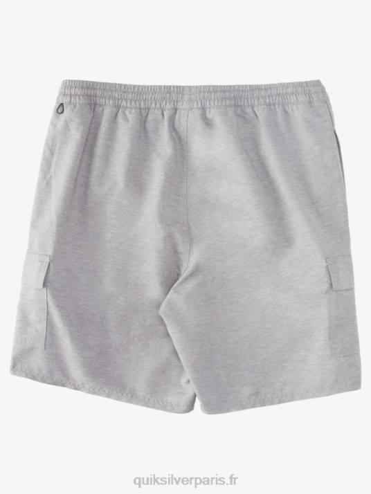 Hommes Quiksilver waterman balance 18 volées D6PT909 gris chiné