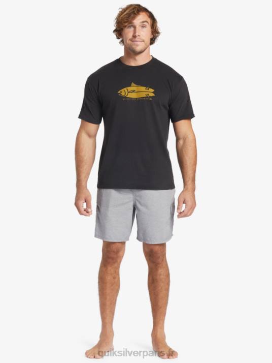 Hommes Quiksilver waterman balance 18 volées D6PT909 gris chiné