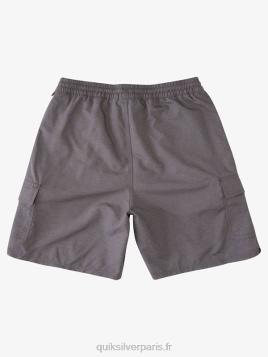 Hommes Quiksilver waterman balance 18 volées D6PT910 chiné gris foncé