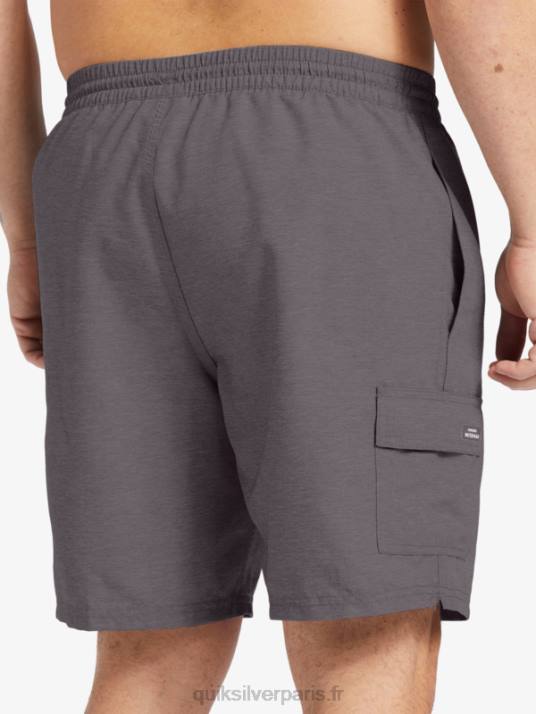 Hommes Quiksilver waterman balance 18 volées D6PT910 chiné gris foncé
