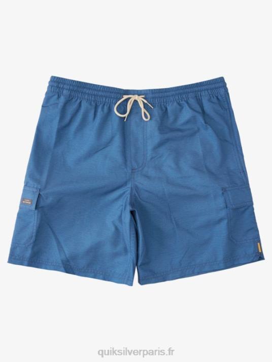 Hommes Quiksilver waterman balance 18 volées D6PT911 enseigne bleu chiné