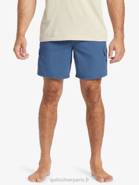 Hommes Quiksilver waterman balance 18 volées D6PT911 enseigne bleu chiné