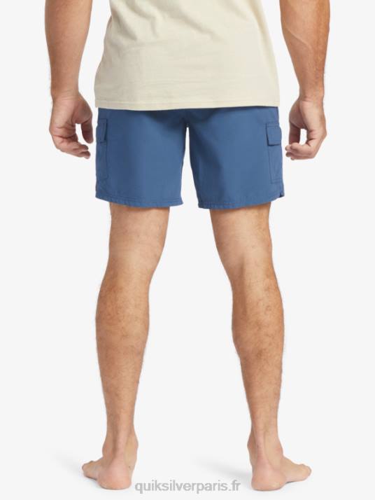 Hommes Quiksilver waterman balance 18 volées D6PT911 enseigne bleu chiné