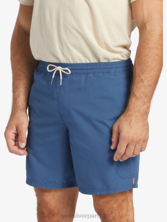 Hommes Quiksilver waterman balance 18 volées D6PT911 enseigne bleu chiné