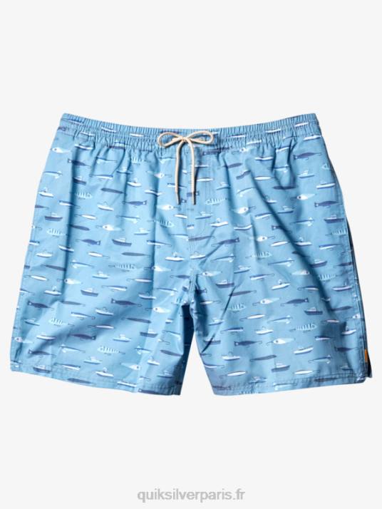 Hommes Quiksilver waterman drag semaine 17 volées D6PT544 semaine de drag bleu crépuscule