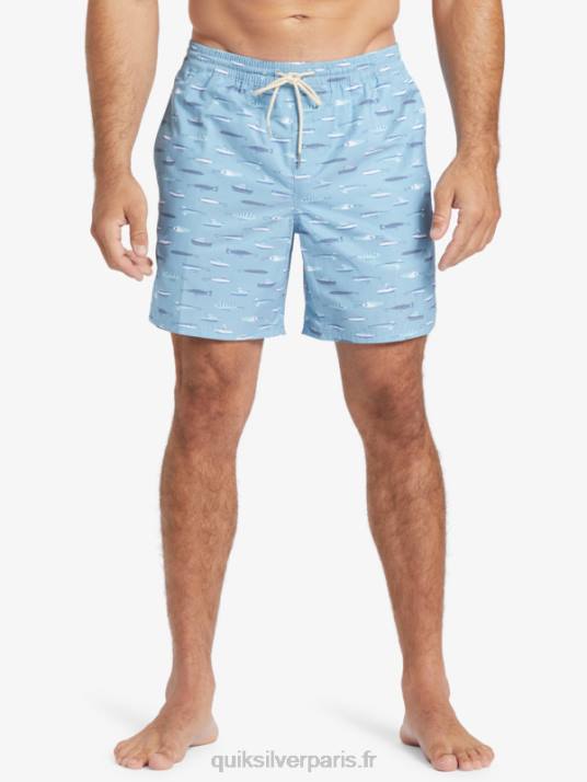 Hommes Quiksilver waterman drag semaine 17 volées D6PT544 semaine de drag bleu crépuscule