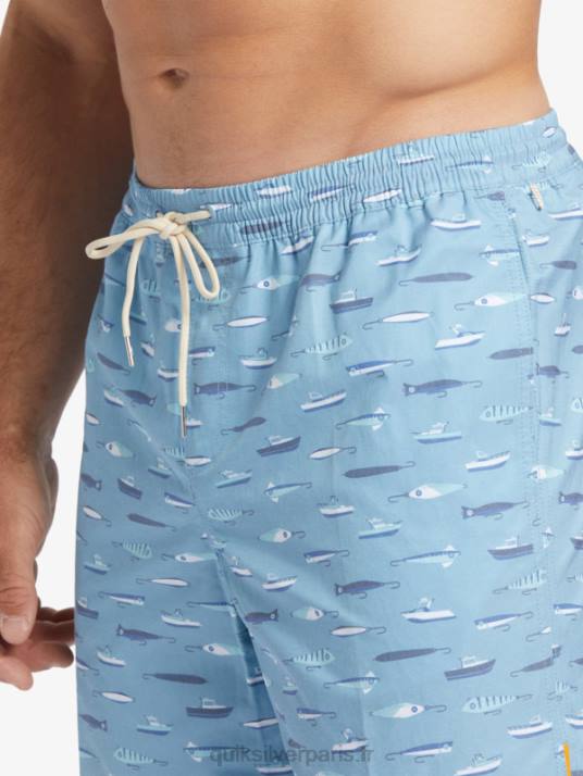 Hommes Quiksilver waterman drag semaine 17 volées D6PT544 semaine de drag bleu crépuscule