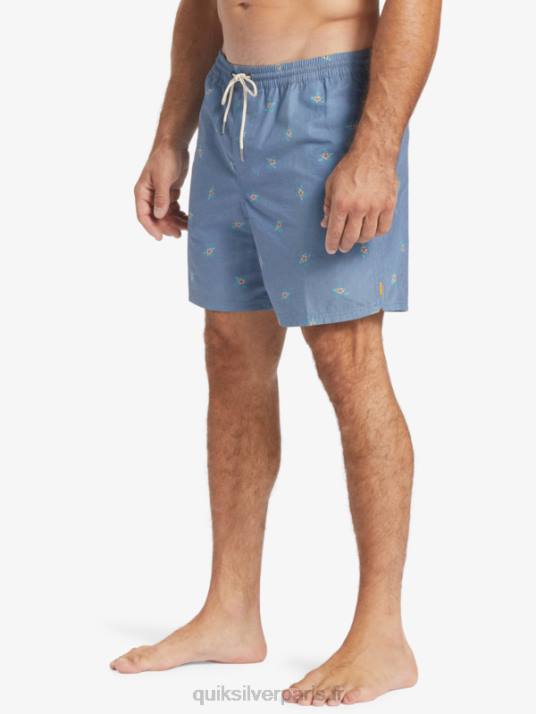 Hommes Quiksilver waterman petites pédales 17 volées D6PT395 enseigne bleue petites pédales v
