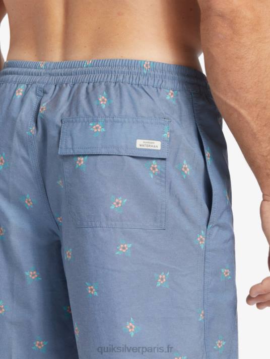 Hommes Quiksilver waterman petites pédales 17 volées D6PT395 enseigne bleue petites pédales v