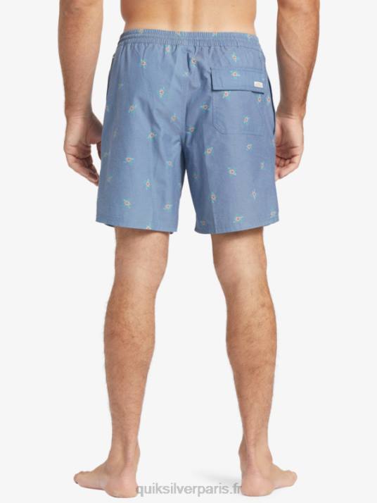 Hommes Quiksilver waterman petites pédales 17 volées D6PT395 enseigne bleue petites pédales v