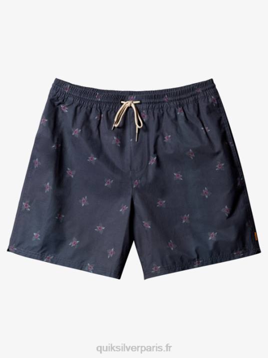 Hommes Quiksilver waterman petites pédales 17 volées D6PT396 petites pédales noires v