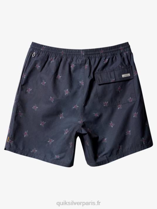 Hommes Quiksilver waterman petites pédales 17 volées D6PT396 petites pédales noires v