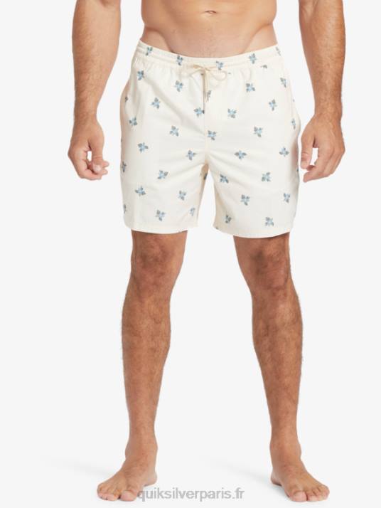 Hommes Quiksilver waterman petites pédales 17 volées D6PT397 petites pédales blanc antique v