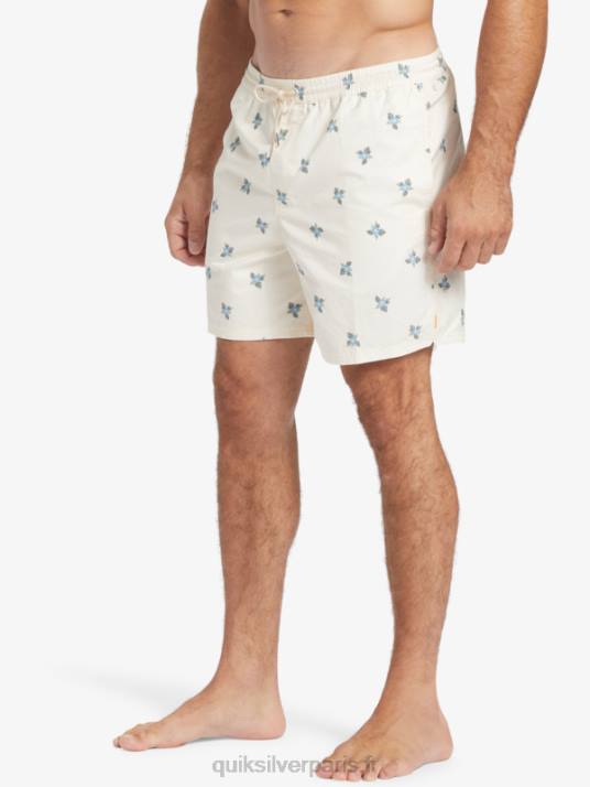 Hommes Quiksilver waterman petites pédales 17 volées D6PT397 petites pédales blanc antique v