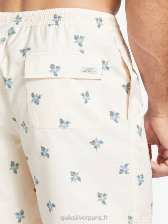 Hommes Quiksilver waterman petites pédales 17 volées D6PT397 petites pédales blanc antique v