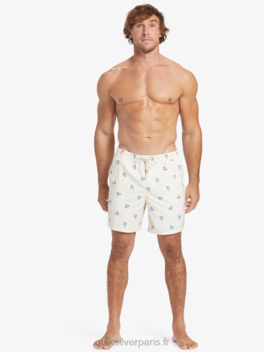 Hommes Quiksilver waterman petites pédales 17 volées D6PT397 petites pédales blanc antique v
