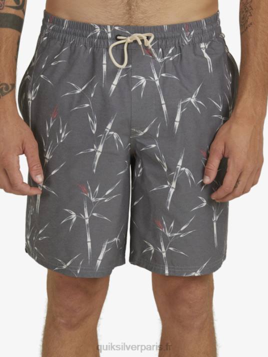 Hommes Quiksilver waterman pré baguettes 19 volées D6PT1840 noir pré baguette vol