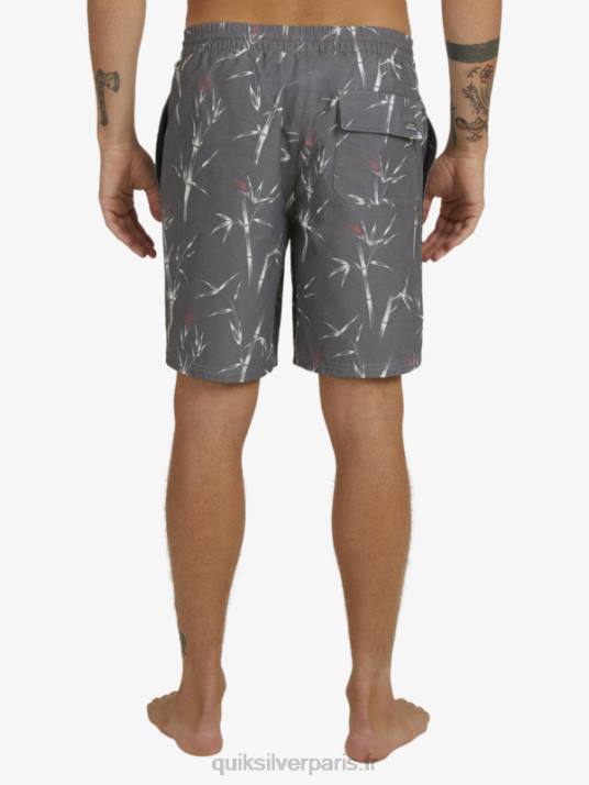 Hommes Quiksilver waterman pré baguettes 19 volées D6PT1840 noir pré baguette vol