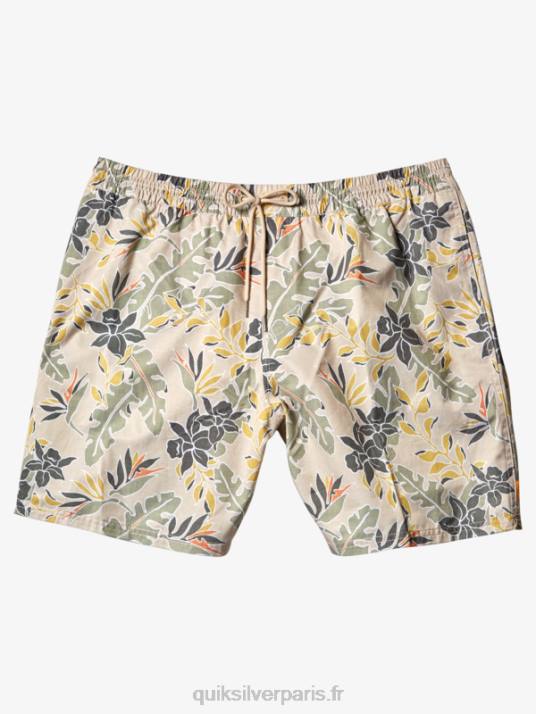 Hommes Quiksilver waterman sensation parfaite 17 volées D6PT408 sensation parfaite de riz brun