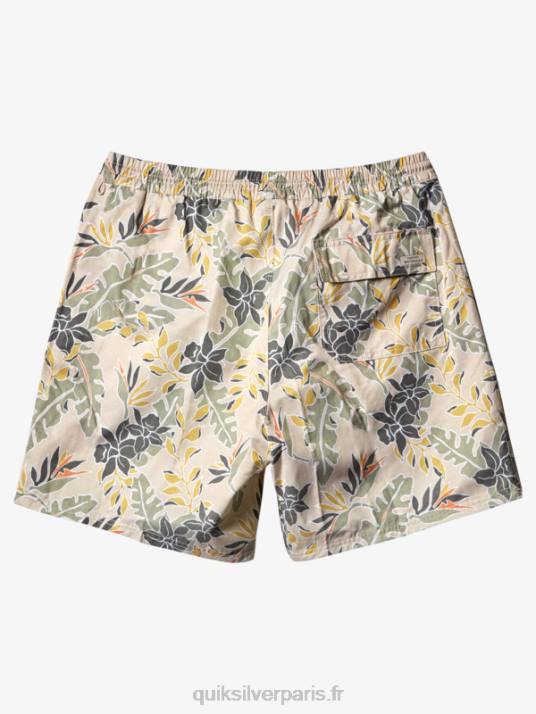 Hommes Quiksilver waterman sensation parfaite 17 volées D6PT408 sensation parfaite de riz brun